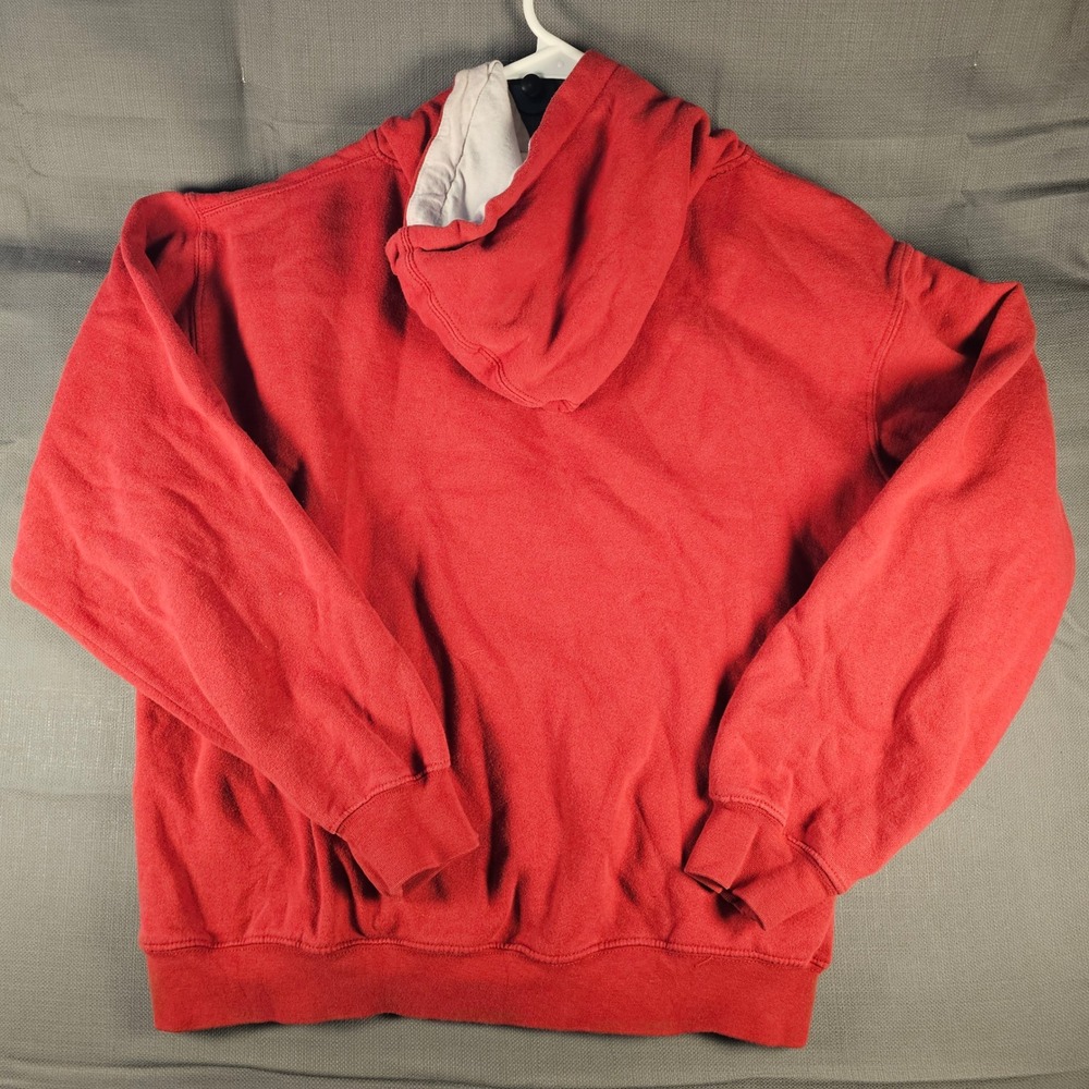 Stadium Athletics Arkansas Razorbacks Hoodie Red Mens Medium Distressed NCAA - Picture 9 of 9